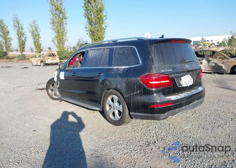 2017 Mercedes-Benz Gls 450 4Matic из США, поврежденный, VIN 4JGDF6EE7HA939557